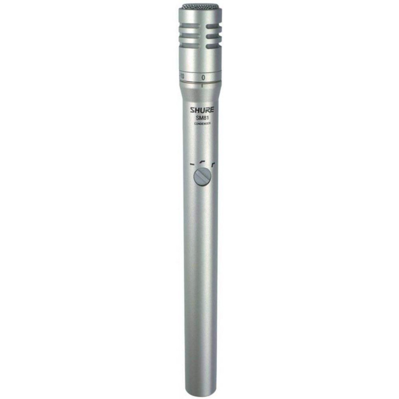 SHURE SM81LC Micrófono de Condensador para Instrumentos