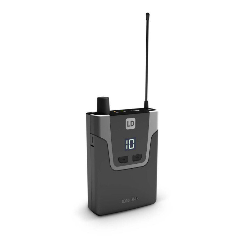 LD SYSTEMS U306 IEM, Sistema de Monitoreo In Ear, Frecuencias Frecuencias 655 - 679 MHz.