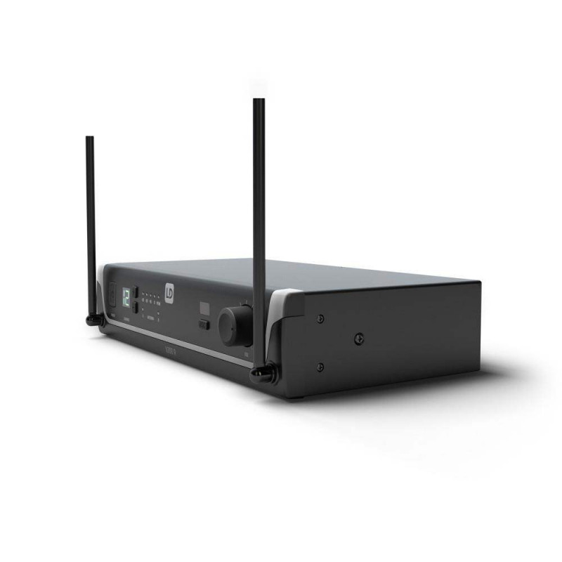 Sistema inalámbrico LD Systems U308 HHD con Micrófono de Mano dinámico - 863 - 865 MHz+ 823 - 832 MHz.