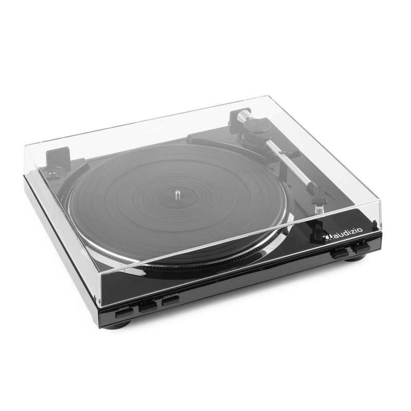 AUDIZIO RP-310 Giradiscos Semi-Automatico con USB ,Capsula Audio-Technica,Preamplificador incorporado,Incluye Tapa.