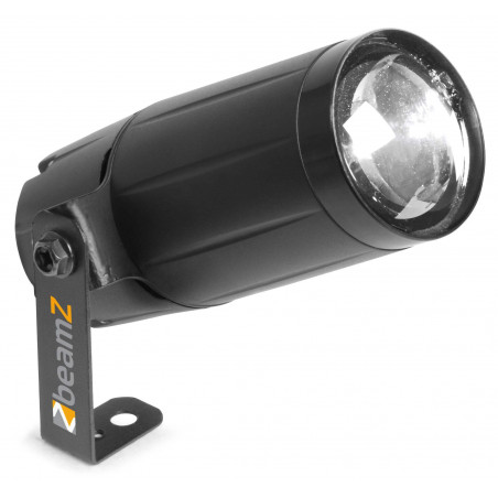 BeamZ PS6WB Foco Led Pin Spot 6 W. especial para bolas de espejos, .