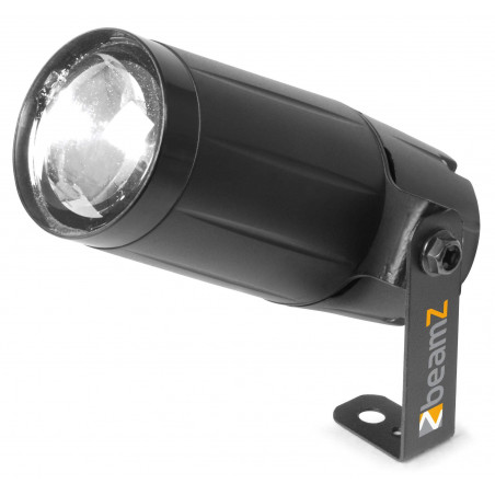 BeamZ PS6WB Foco Led Pin Spot 6 W. especial para bolas de espejos, .