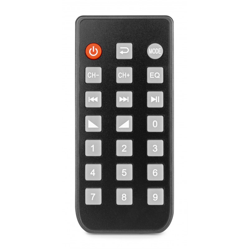 POWER DYNAMICS PV240BT Amplificador Multizona 4 x 100 ,Multimedia, Bluetooth,MP3,USB,SD, Radio FM con Display.