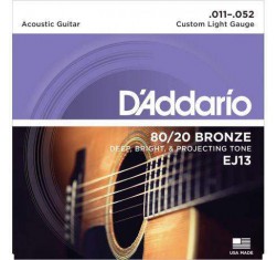 Juego Bronze 80/20 EJ13 Custom Light...