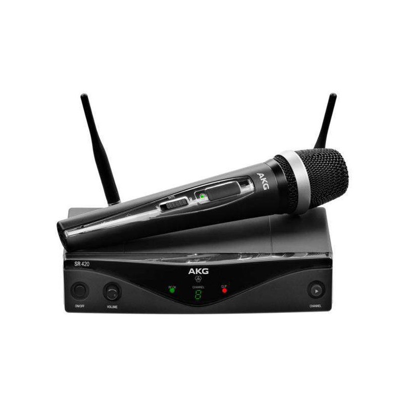 comprar micro inalambrico de mano, Sistema inalambrico AKG WMS420 Vocal Set con transmisor de mano.