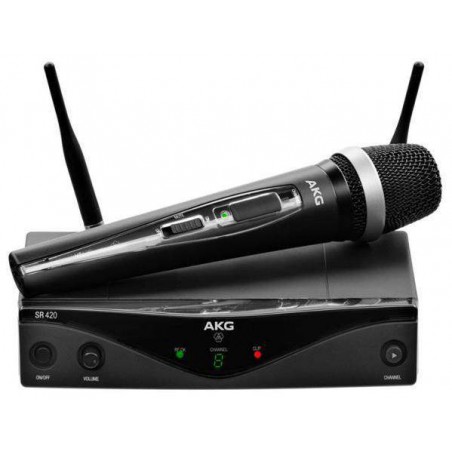 comprar micro inalambrico de mano, Sistema inalambrico AKG WMS420 Vocal Set con transmisor de mano.