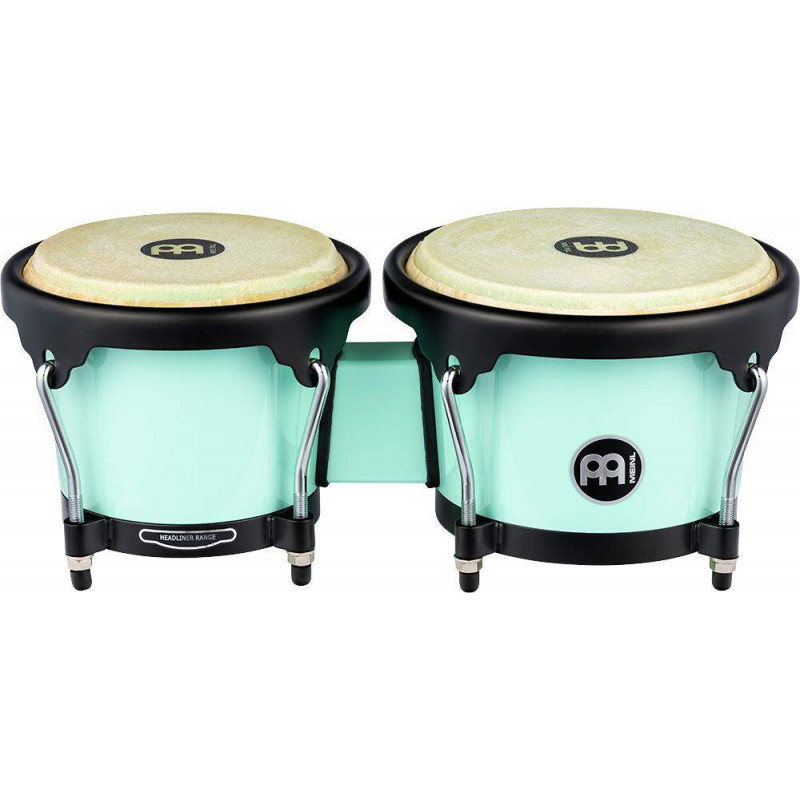 Bongos Meinl HB50R Journey Series de 6 1/2'' & 7 1/2'' realizados en plástico ABS y color verde.