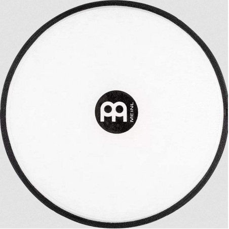 Parche sintético para Djembé Meinl HEAD-JD12WH Fiberskin, color blanco, 12 pulgadas.