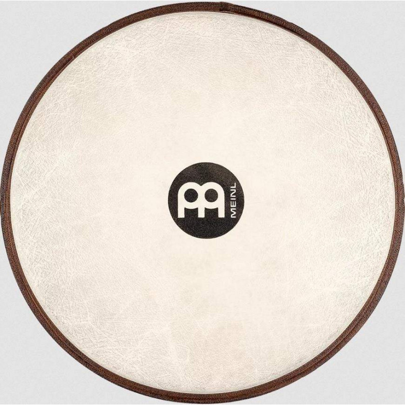 Parche sintético para Jumbo Djembé Meinl HEAD-JD14Y Fiberskin, color amarillo, 14 pulgadas.