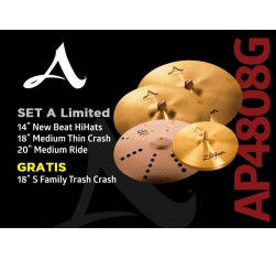Compra Juego Platos Avedis Limited AP4808G online | MusicSales 2