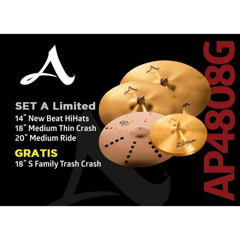 Compra Juego Platos Avedis Limited AP4808G online | MusicSales