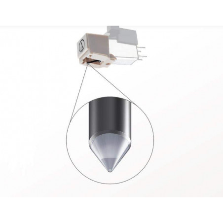 Aguja para platos AUDIO-TECHNICA ATN3600L, aguja de recambio para las cápsulas AT3600 y AT3600L.