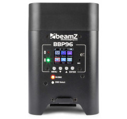 Beamz BBP96 Foco Par Led a bateria,6x12,6en1,Receptor inal DMX integra 2