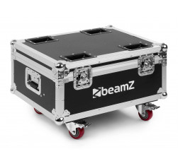 comprar FlightCase Beamz FCC9, Flightcase para transporte y carga de 8 focos de serie BBP9, con ruedas. 2