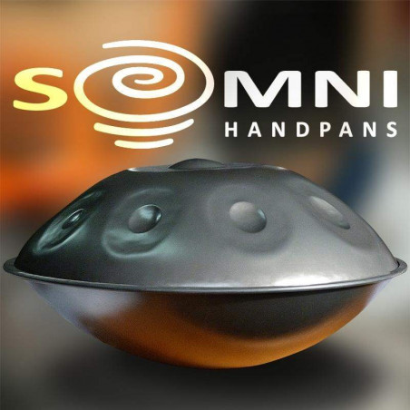 SOMNI Handpan 10 notas (Mi) AMARA, Ding en E. Escala: (E) B, D, E, F#, G, A, B, D, E SOMNI Handpan 10 notas (Mi) AMARA, Ding en E. Escala: (E) B, D, E, F#, G, A, B, D, E