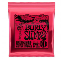 Juego de cuerdas para Guitarra Eléctrica ERNIE BALL Burly Slinky Nickel Wound 2226 11-52.