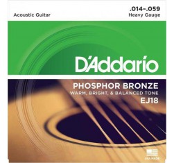 Juego Phosphor Bronze EJ18 Heavy 14-59