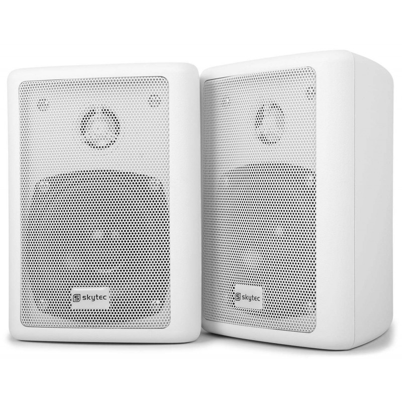 SKYTEC OD540W Pareja altavoces instalación 2 vias ,4"+ Tweeter 3/4",