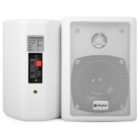 SKYTEC OD540W Pareja altavoces instalación 2 vias ,4"+ Tweeter 3/4", SKYTEC OD540W Pareja altavoces instalación 2 vias ,4"+ Tweeter 3/4",