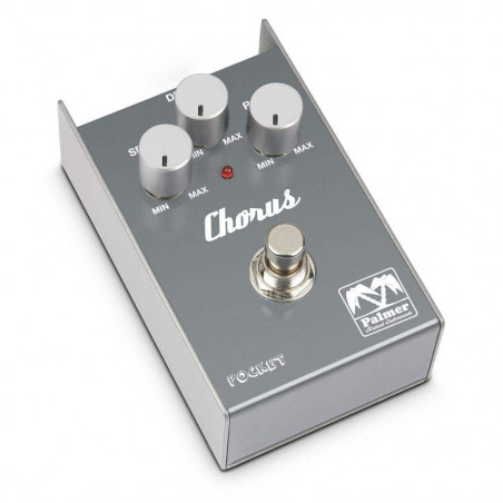 Pedal Palmer MI Pocket Chorus para guitarra en tamaño Pocket con sonidos de chorus clásicos y modernos.
