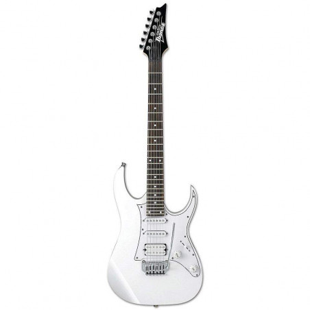 Guitarra eléctrica Ibanez GRG140-WH de la serie RG, color blanco. Guitarra eléctrica Ibanez GRG140-WH de la serie RG, color blanco.