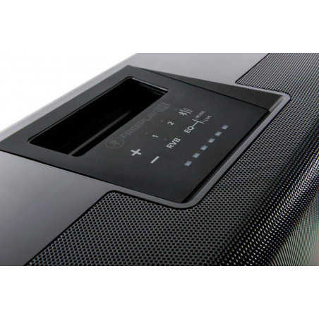 Equipo de PA portátil con Bluetooth Mackie Freeplay Live de 150 W de potencia.