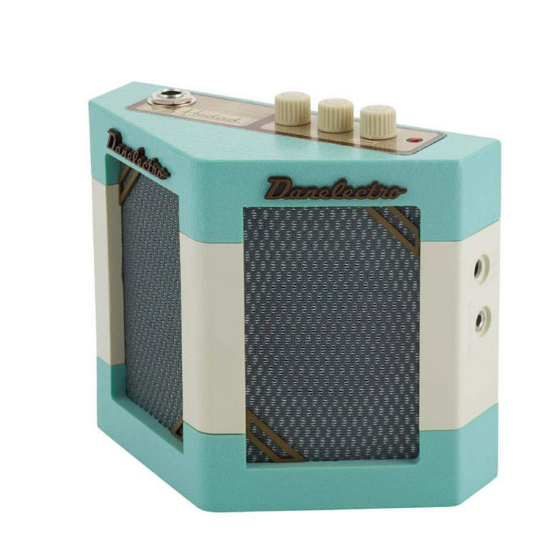 DANELECTRO DH-2 HODAD 2 Mini Amplificador Guitarra Look Vintage, funciona a pilas y corriente.