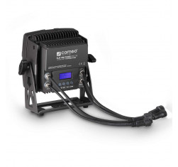 Proyector con LED COB tricolor de 60 W para uso en exterior Cameo Flat Pro Flood IP65 Tri con carcasa negra. 2