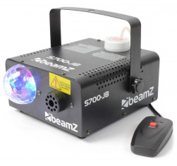 BeamZ S700-JB Maquina de humo + Bola Led Jelly ,700W,Led 3x3W RGB,Mando a distancia con cable. 2