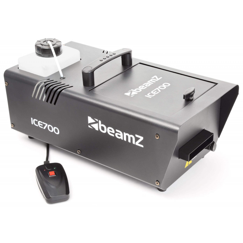 beamZ ICE700 Maquina de humo bajo por hielo, control por cable 3 mts.