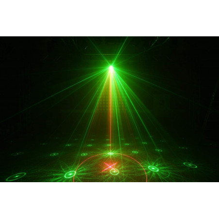 Compra Surtur II Doble Laser RG Gobo DMX IRC LED 3W Azul online | MusicSales Compra Surtur II Doble Laser RG Gobo DMX IRC LED 3W Azul online | MusicSales