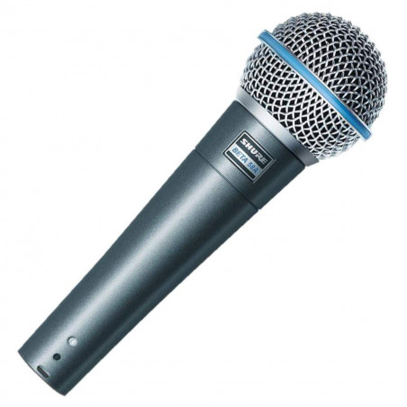 Shure BETA 58A Micrófono Dinámico Vocal con cápsula de Neodimio