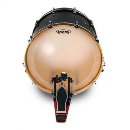 Parche de bombo batidor de 22" Evans BD22GB4C EQ4 coated de una capa y con E-ring. Parche de bombo batidor de 22" Evans BD22GB4C EQ4 coated de una capa y con E-ring.