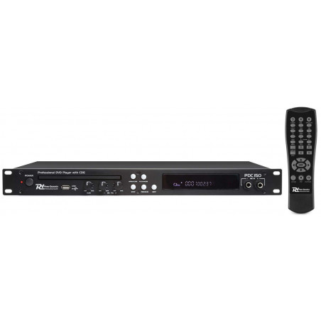 POWER DYNAMICS PDC150 Reproductor DVD-CD+G,MP3-USB. 2 entradas micro `para karaoke,Mando a distancia. POWER DYNAMICS PDC150 Reproductor DVD-CD+G,MP3-USB. 2 entradas micro `para karaoke,Mando a distancia.