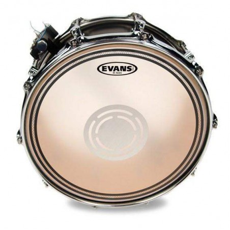 Parche batidor para caja de 13" Evans C2 SST B13ECSRD de 2 capas semi transparentes con muffle EC y refuerzo interno. Parche batidor para caja de 13" Evans C2 SST B13ECSRD de 2 capas semi transparentes con muffle EC y refuerzo interno.
