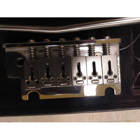 FISHMAN PowerBridge TSV Model Cromado, Vibrato Style Pastilla de guitarra acústica  para guitarra electrica ,