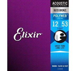 Compra Juego Polyweb Light 80/20 Bronce 12-53 11050 online | MusicSales