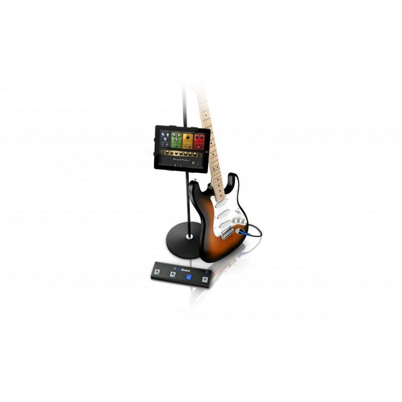 Pedalera Bluetooth MIDI para iPhone, iPod touch, iPad y Mac IK Multimedia iRig Blue Board.