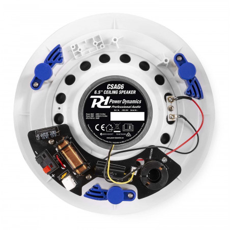 POWER DYNAMICS CSAG6 Altavoz de Techo 6,5 " Aluminio ,2 Vias POWER DYNAMICS CSAG6 Altavoz de Techo 6,5 " Aluminio ,2 Vias