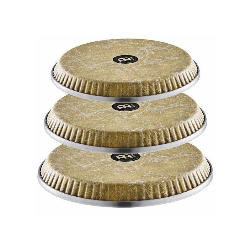 Parche sintético Meinl Fiberskyn de 11 3/4" RHEAD-1134NT para conga con aros SSR. Acabado Natural.