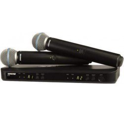 Shure BLX288E/B58 Sistema Inalámbrico Dual de mano