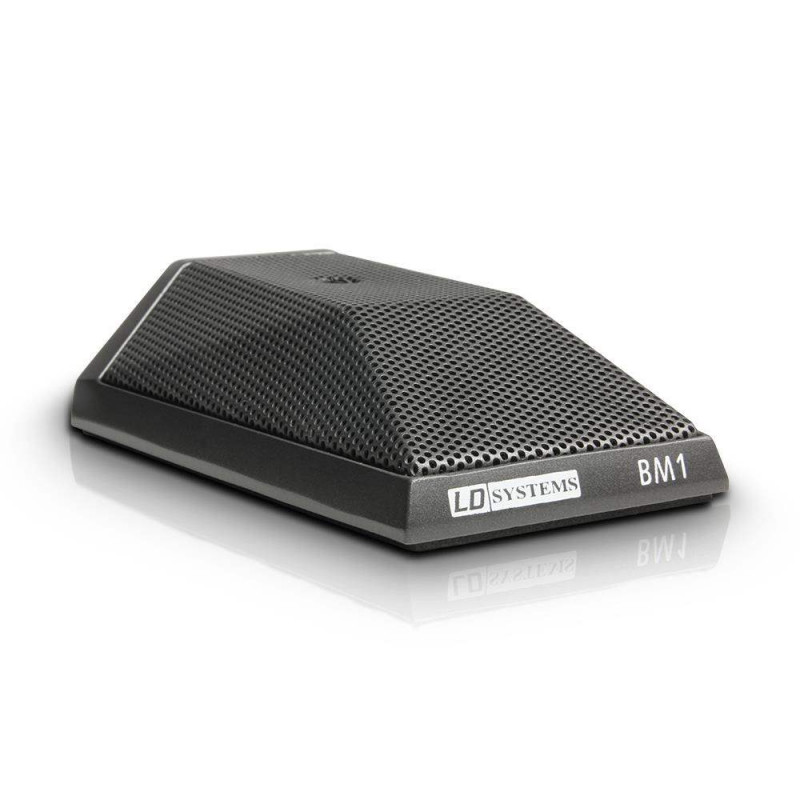Micrófono LD Systems BM1, de condensador electret de tipo cardiode. Diseñado para grabar pianos rectos y de cola.