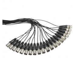 Manguera de Cable con Cajetín de Escenario Adam Hall K20C15 de 20 canales, 16 envios y 4 retornos, longitud de 15 m. 2