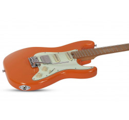 Schecter NICK JOHNSTON TRADITIONAL HSS A. Orange Guitarra Eléctrica 2