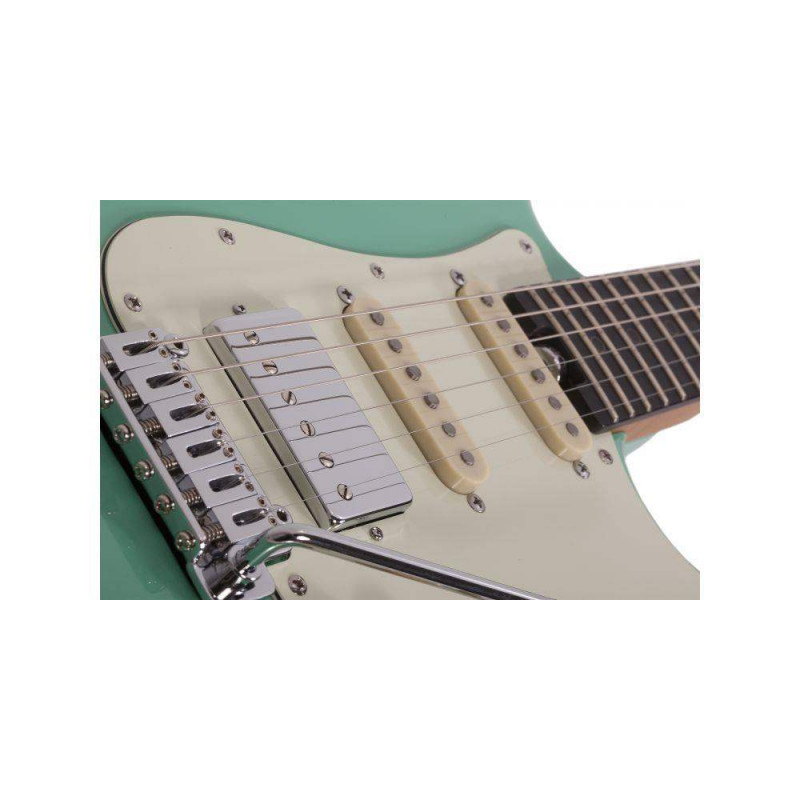 NICK JOHNSTON TRADITIONAL HSS A. Green Guitarra Eléctrica