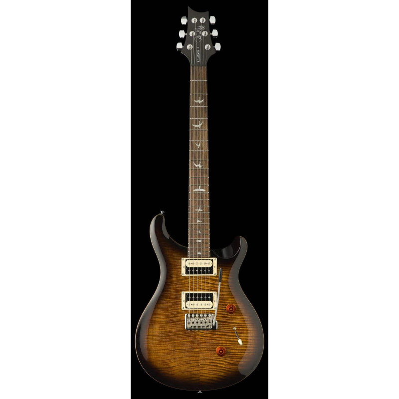 Compra SE Custom 24 Black Gold Sunburst Guitarra Eléctrica online | MusicSales