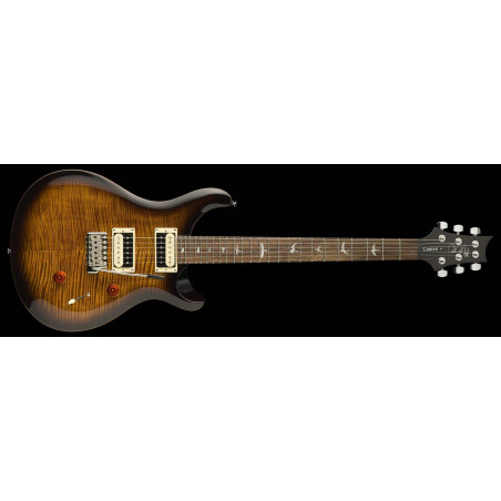 Compra SE Custom 24 Black Gold Sunburst Guitarra Eléctrica online | MusicSales