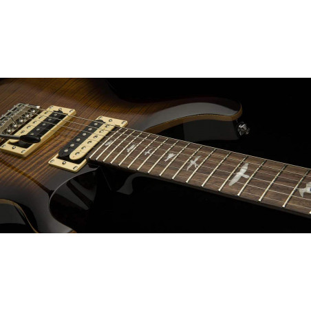 Compra SE Custom 24 Black Gold Sunburst Guitarra Eléctrica online | MusicSales