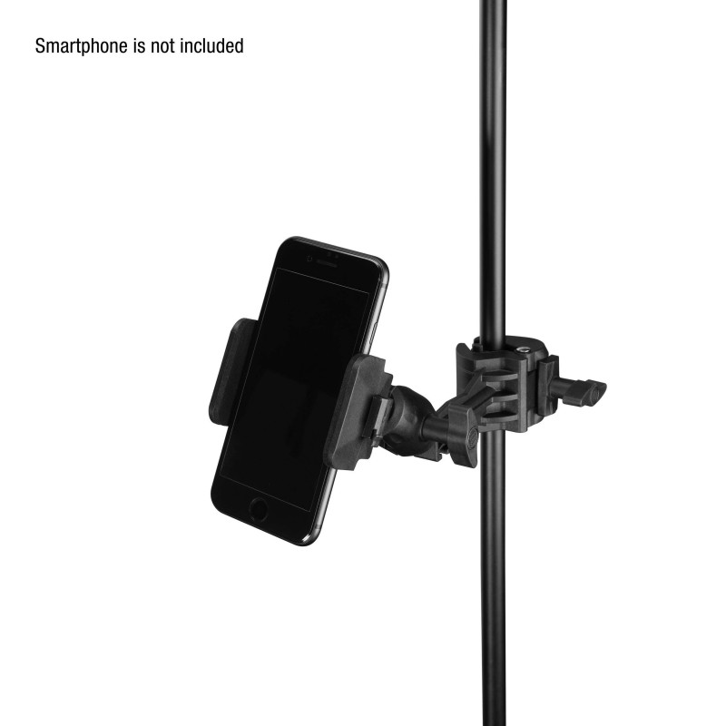 Adam Hall THMS-1 Soporte Tablet y Smartphone universal  para soporte de micro.