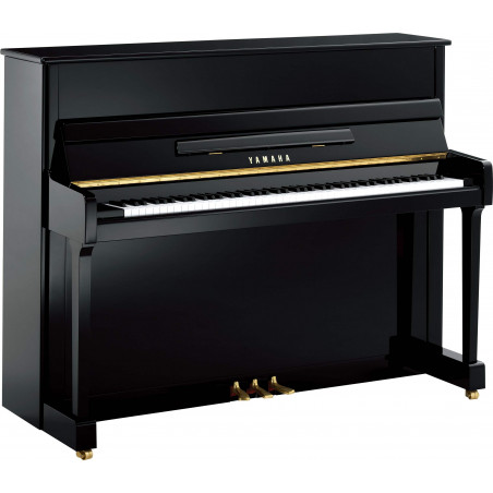 Piano Acústico Vertical Yamaha P116, con una altura de 116 cm y acabado en negro pulido. Piano Acústico Vertical Yamaha P116, con una altura de 116 cm y acabado en negro pulido.